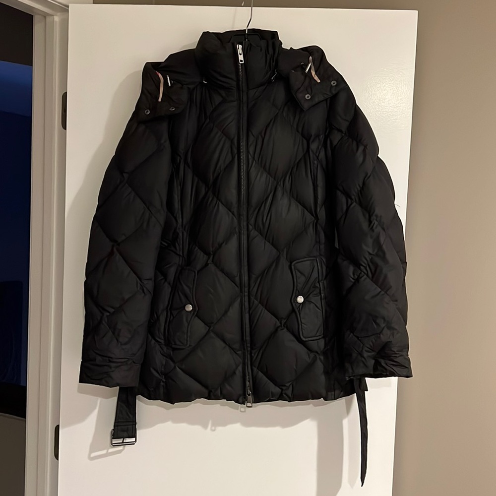 Black Burberry jacket
